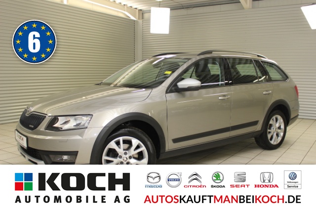 Octavia Combi Scout Euro6 2.0 TDI 4x4 Navi SHZ top / Foto 1