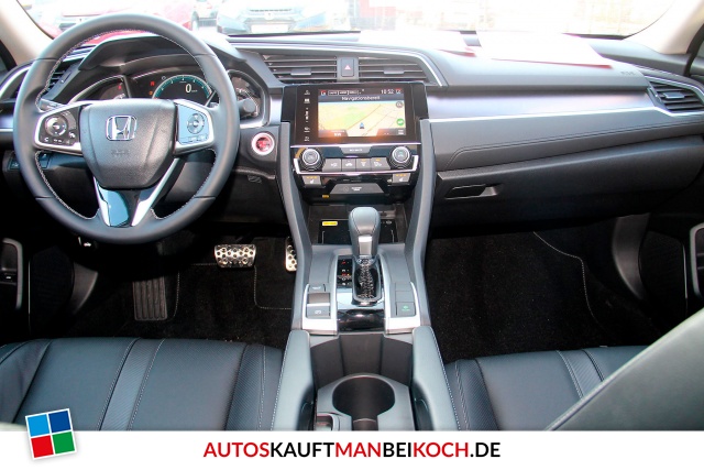 Civic 1.5 i-VTEC Turbo CVT Executive LEDER NAVI LE / Foto 8