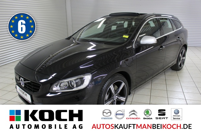 V60 D6 AWD Plug in Hybrid R-Design Blis GSHD PDC N / Foto 1