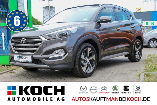 Tucson 1.6 Premium 4WD Autom. Leder Navi Panod. / Foto 1
