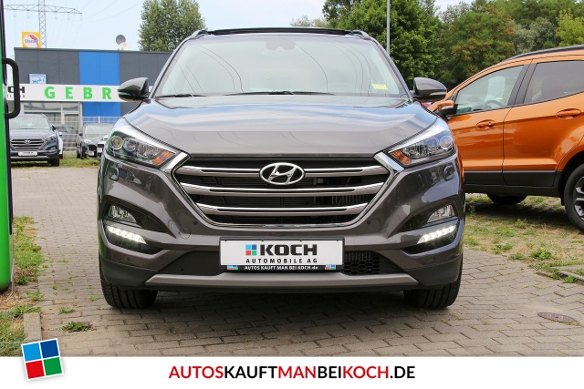 Tucson 1.6 Premium 4WD Autom. Leder Navi Panod. / Foto 2